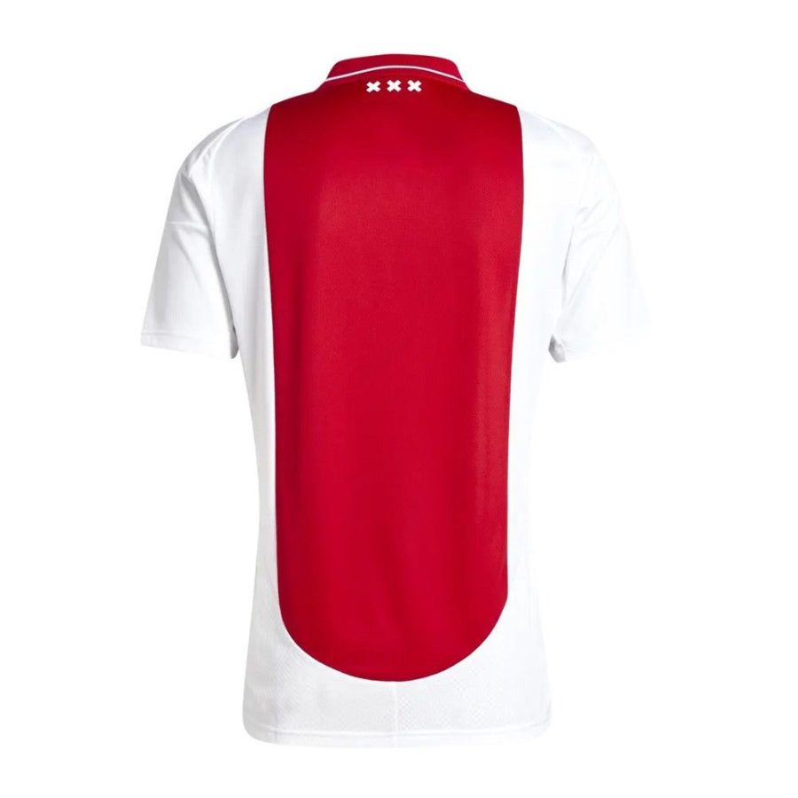 maillot-domicile-ajax-amsterdam-saison-2024-2025-tenue-officielle Hemmatröja Ajax Amsterdam säsong 2024 2025 officiell dräkt