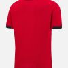 maillot-domicile-albanie-2025-rouge-et-noir-avec-ecusson-de-la-selection maillot domicile Albanie 2025 rouge et noir avec écusson de la sélection