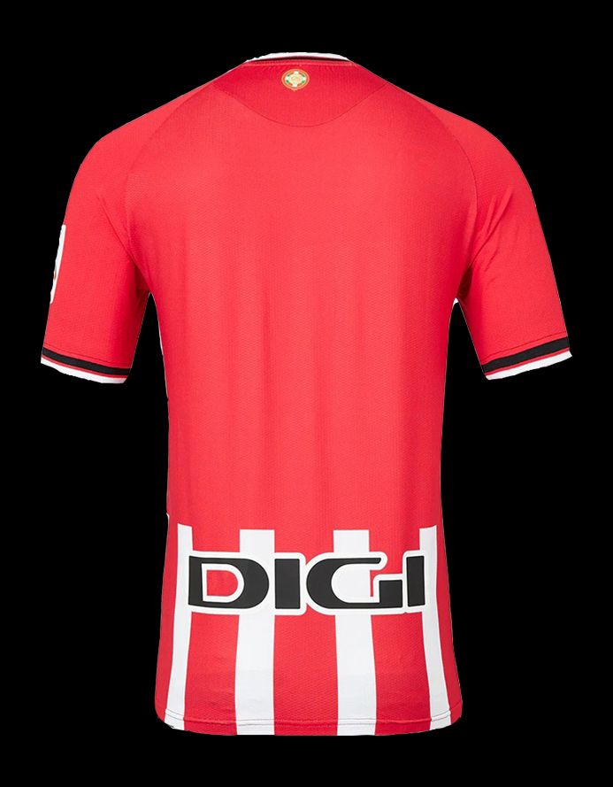 Athletic Bilbao hemmatröja säsong 2023 2024 röd och vit officiell