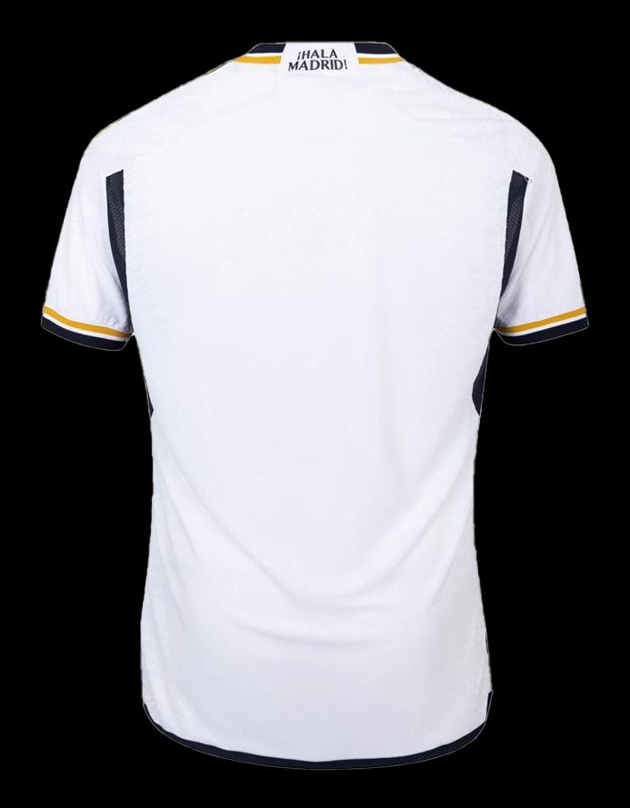 maillot-domicile-du-real-madrid-saison-deux-mille-vingt-trois-deux-mille-vingt-quatre-blanc-avec-ecusson-officiel Real Madrid hemmatröja säsong 2023 2024 vit med officiellt märke