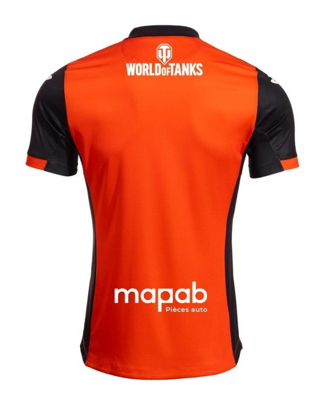 FC Lorient hemmatröja säsong 2025 2026 officiell dräkt gul och svart