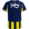 maillot-domicile-fenerbahce-saison-2025-2026-jersey-officiel-jaune-et-bleu hemmatröja Fenerbahçe säsong 2025 2026 officiell tröja gul och blå