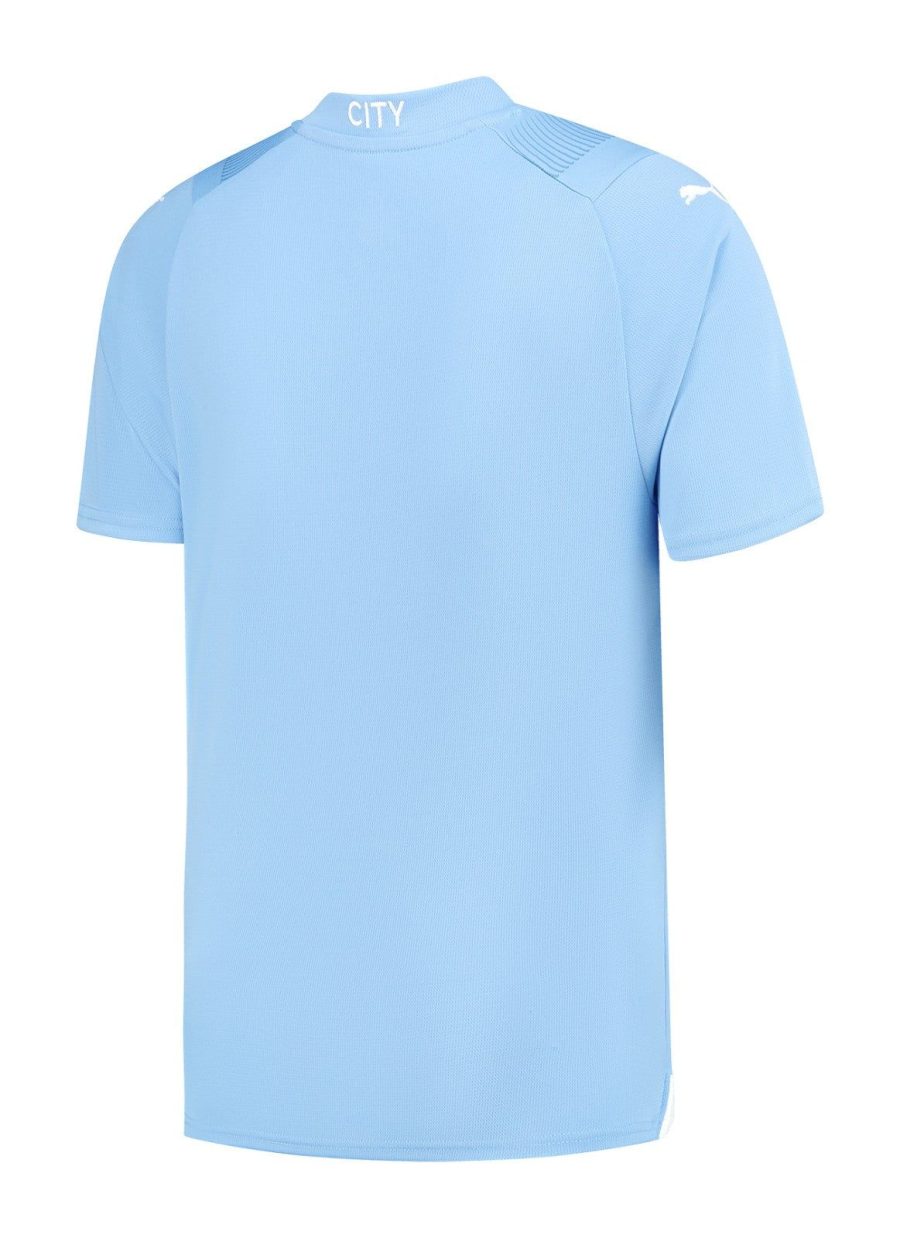 maillot-domicile-manchester-city-saison-2023-2024-bleu-ciel Manchester City hemmatröja säsongen 2023-2024 himmelsblå