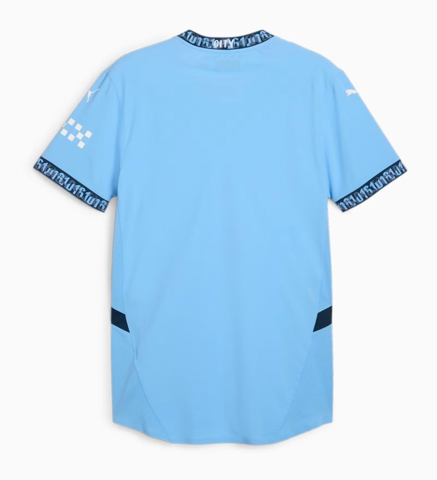 maillot domicile Manchester City saison 2024 2025 bleu ciel officiel
