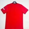 Nottingham Forest hemmatröja vintage säsong röd med klubbemblem