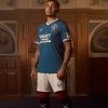 maillot-domicile-rangers-fc-edition-anniversaire-saison-2024-2025 Hemmatröja Rangers FC jubileumsutgåva säsongen 2024 2025