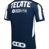hemmatröja Rayados Monterrey säsong 2024 2025 fotbollströja randig blå vit