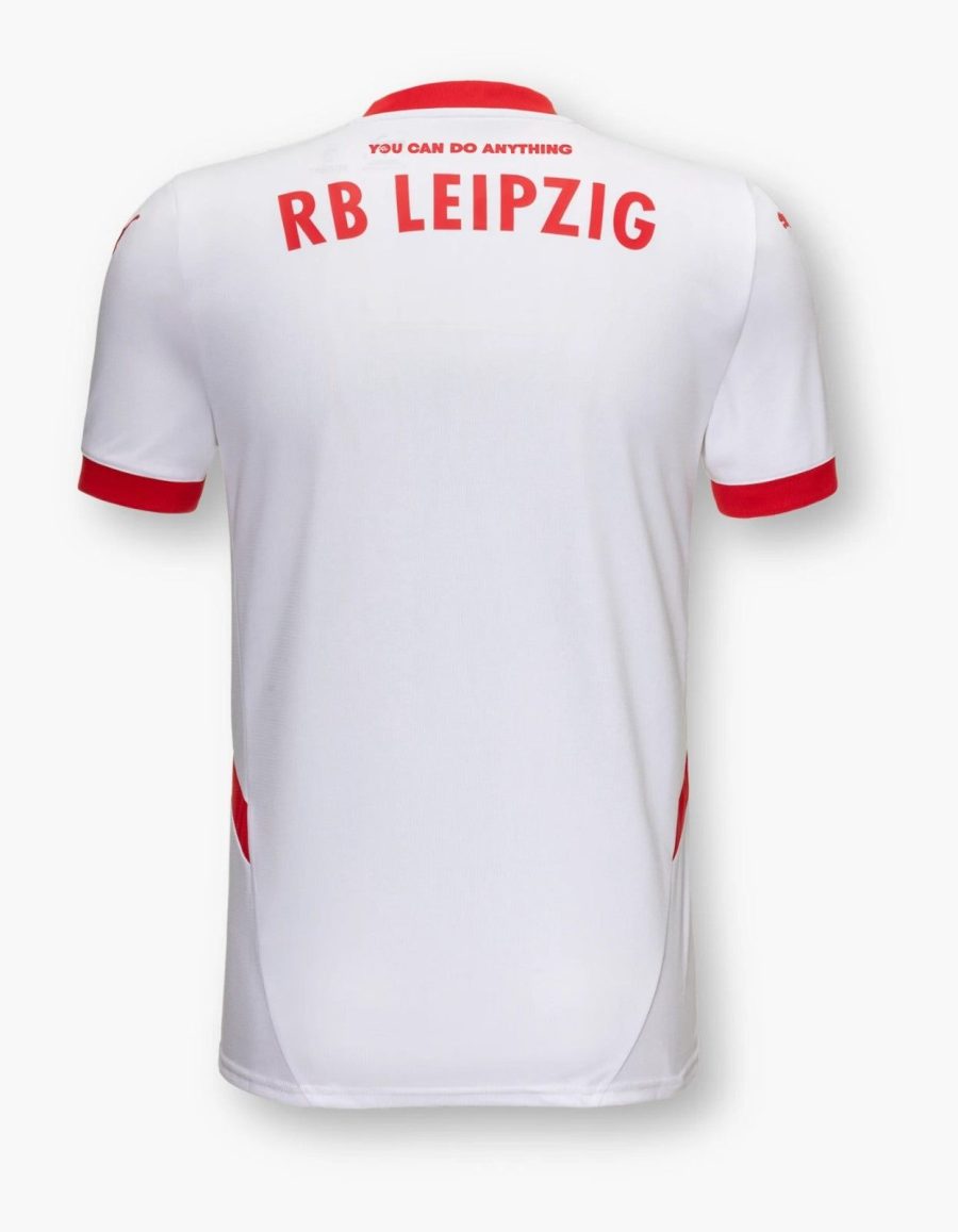 Maillot domicile RB Leipzig saison 2024 2025 rouge et blanc