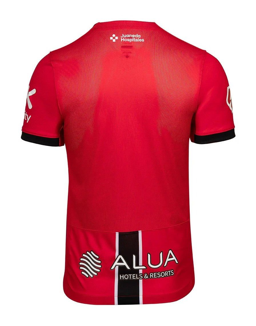 RCD Mallorca hemmatröja säsongen 2025 2026 röd officiell fotbollströja