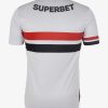 maillot-domicile-sao-paulo-fc-saison-2025-jersey-officiel-blanc-rouge-noir Maillot domicile Sao Paulo FC saison 2025 jersey officiel blanc rouge noir