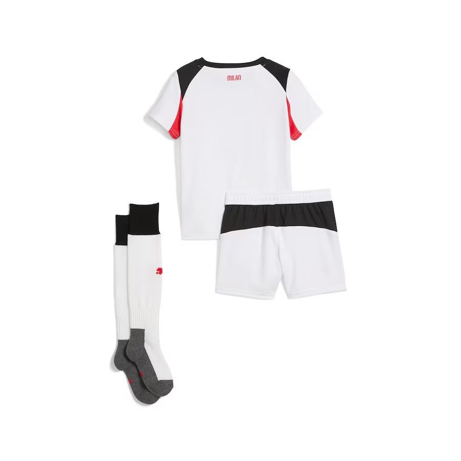 Maillot enfant AC Milan extérieur saison 2025 2026 avec short