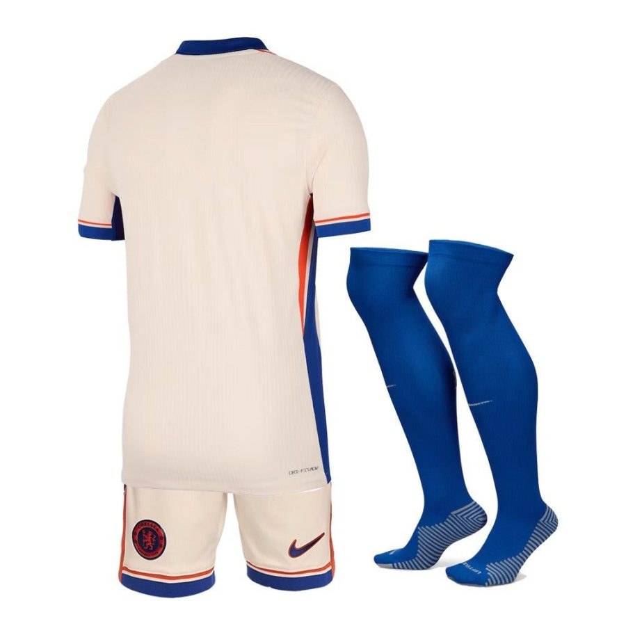 maillot enfant Chelsea FC extérieur saison deux mille vingt quatre deux mille vingt cinq