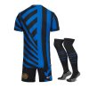 Barntröja Inter Milan hemmatröja säsong 2024 2025 med matchande shorts