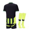 maillot-enfant-manchester-city-exterieur-saison-2024-2025-avec-short Manchester City bortatröja barn säsong 2024 2025 med shorts