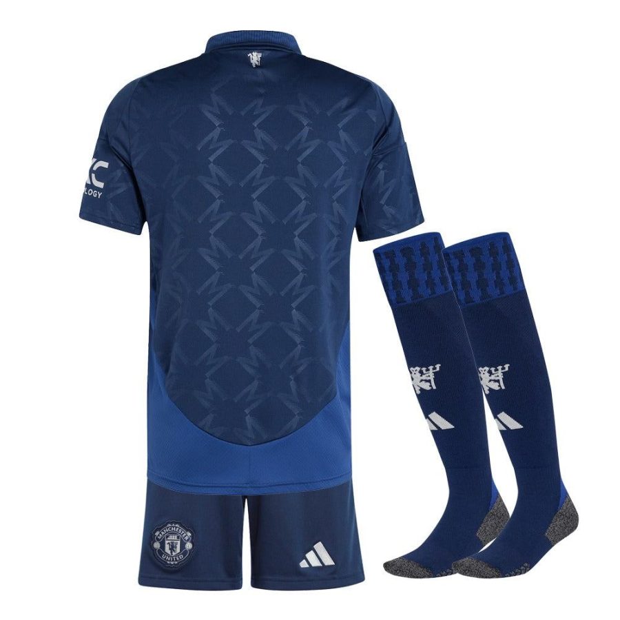 maillot-enfant-manchester-united-exterieur-saison-2024-2025-avec-short maillot enfant Manchester United extérieur saison 2024 2025 avec short