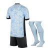 maillot-enfant-portugal-exterieur-saison-2024-tenue-de-football barntröja Portugal borta säsong 2024 fotbollsdräkt