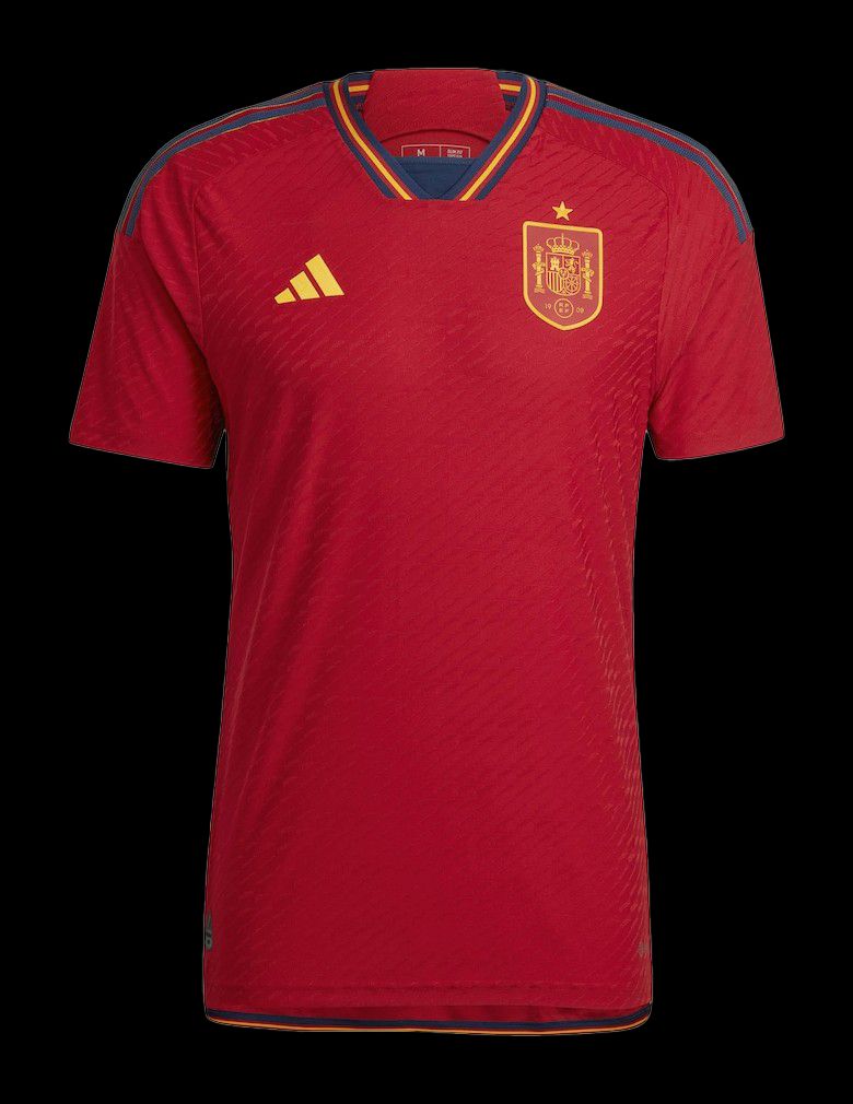 maillot-espagne-domicile-coupe-du-monde-2022 Spanien hemmatröja VM 2022