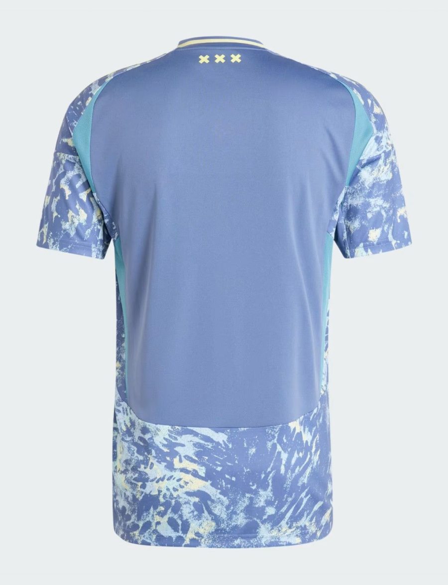 maillot-exterieur-ajax-amsterdam-saison-2024-2025-tenue-officielle Bortatröja Ajax Amsterdam säsong 2024 2025 officiell dräkt
