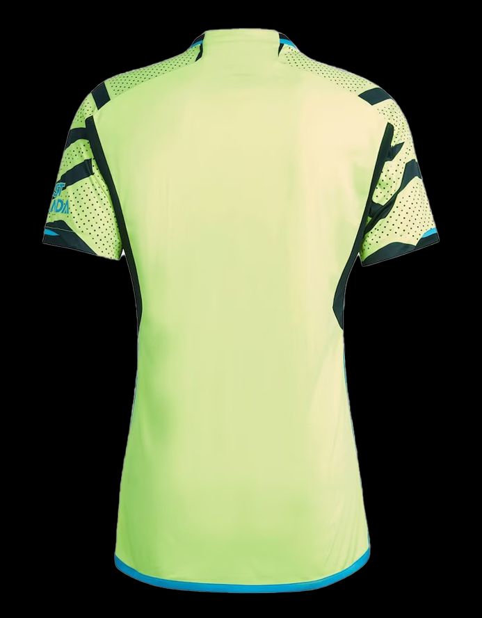 maillot-exterieur-arsenal-saison-2023-2024-tenue-officielle-adidas-rouge-et-noir Arsenal bortatröja säsongen 2023 2024 officiell adidas-dräkt röd och svart