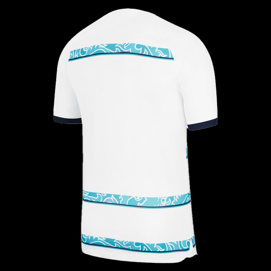 maillot-exterieur-chelsea-saison-deux-mille-vingt-deux-deux-mille-vingt-trois-bleu-officiel bortatröja Chelsea säsong tvåtusentjugotvå tvåtusentjugotre blå officiell
