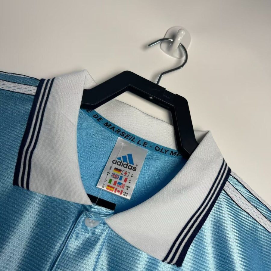 maillot-exterieur-olympique-de-marseille-saison-1998-1999 maillot extérieur Olympique de Marseille saison 1998 1999