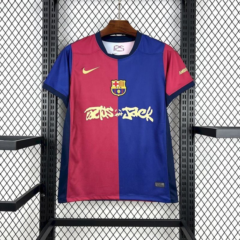 maillot-fc-barcelona-x-travis-scott-20242025 FC BARCELONA X TRAVIS SCOTT TRÖJA 20242025
