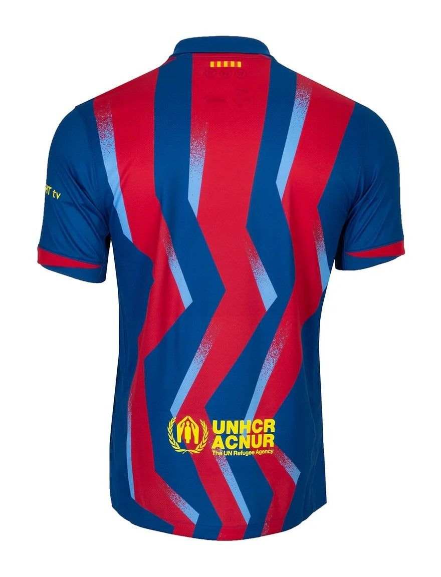 maillot-fourth-officiel-fc-barcelone-saison-2025-2026-tenue-de-football officiell fjärdetröja FC Barcelona säsongen 2025 2026 fotbollströja