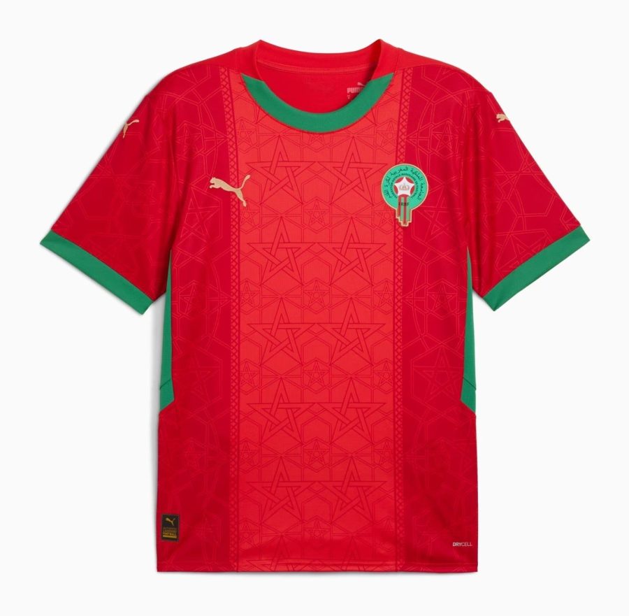 maillot-maroc-domicile-20242025 MAROCKO HEMMATRÖJA 20242025