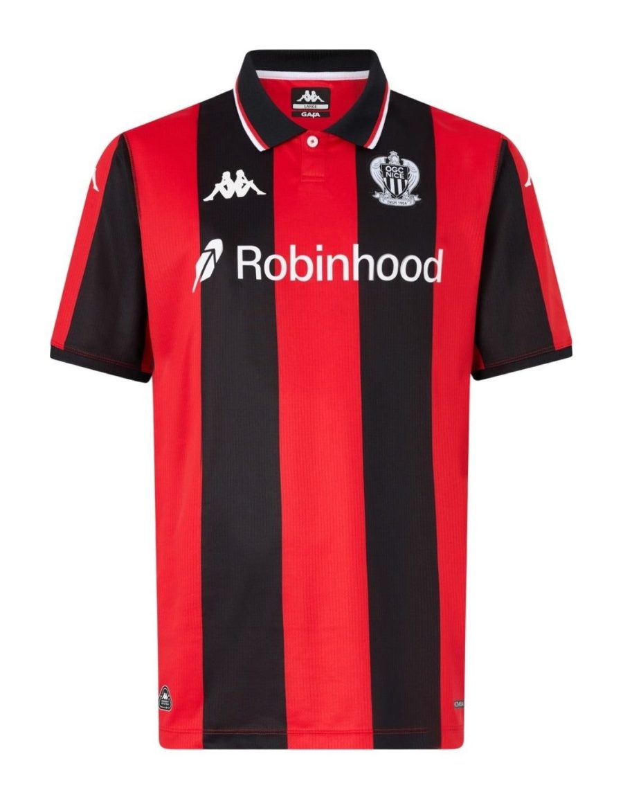 maillot-ogc-nice-domicile-20252026 OGC NICE HEMMATRÖJA 20252026