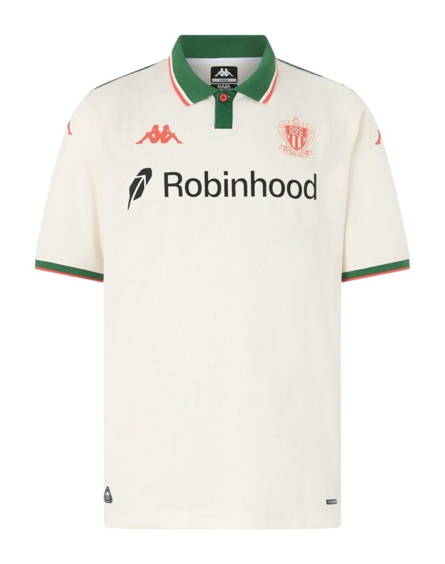 MAILLOT OGC NICE EXTERIEUR 20252026