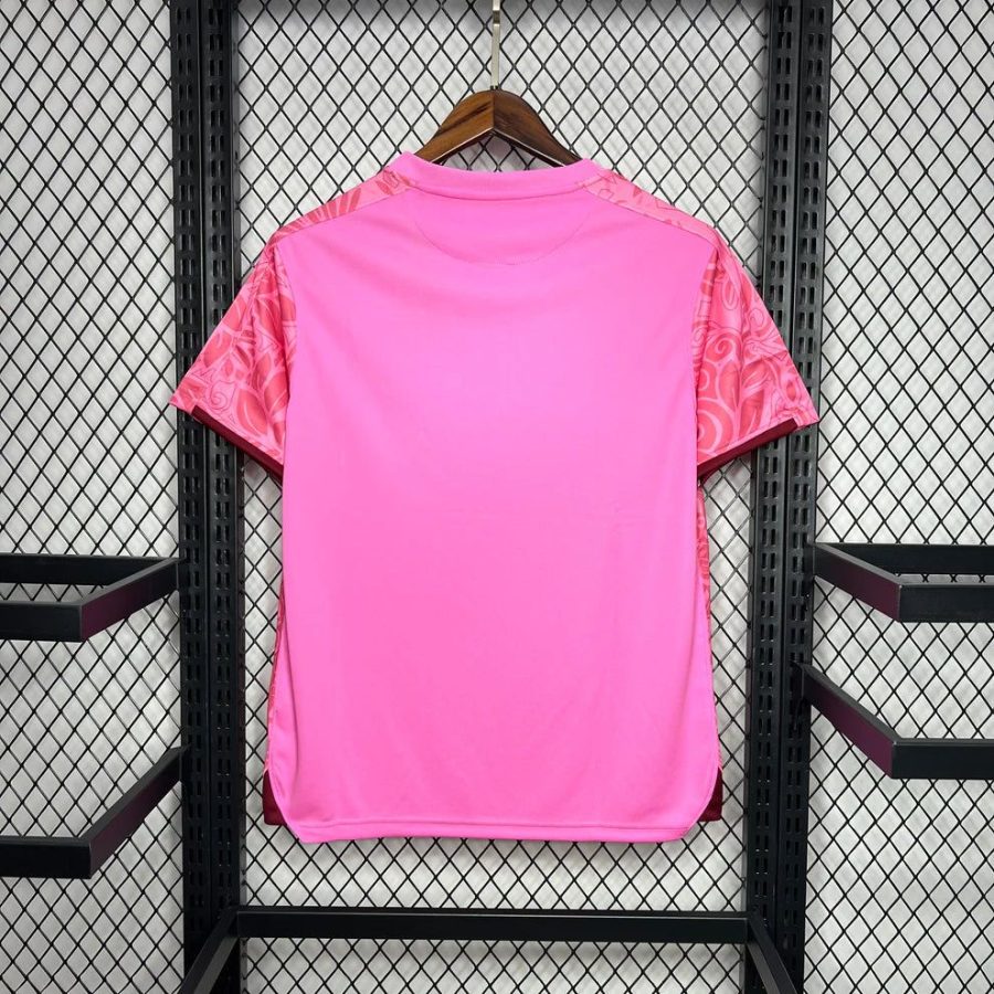 Palestina rosa tröja Farrah Azam-utgåva kollektion 2024 2025