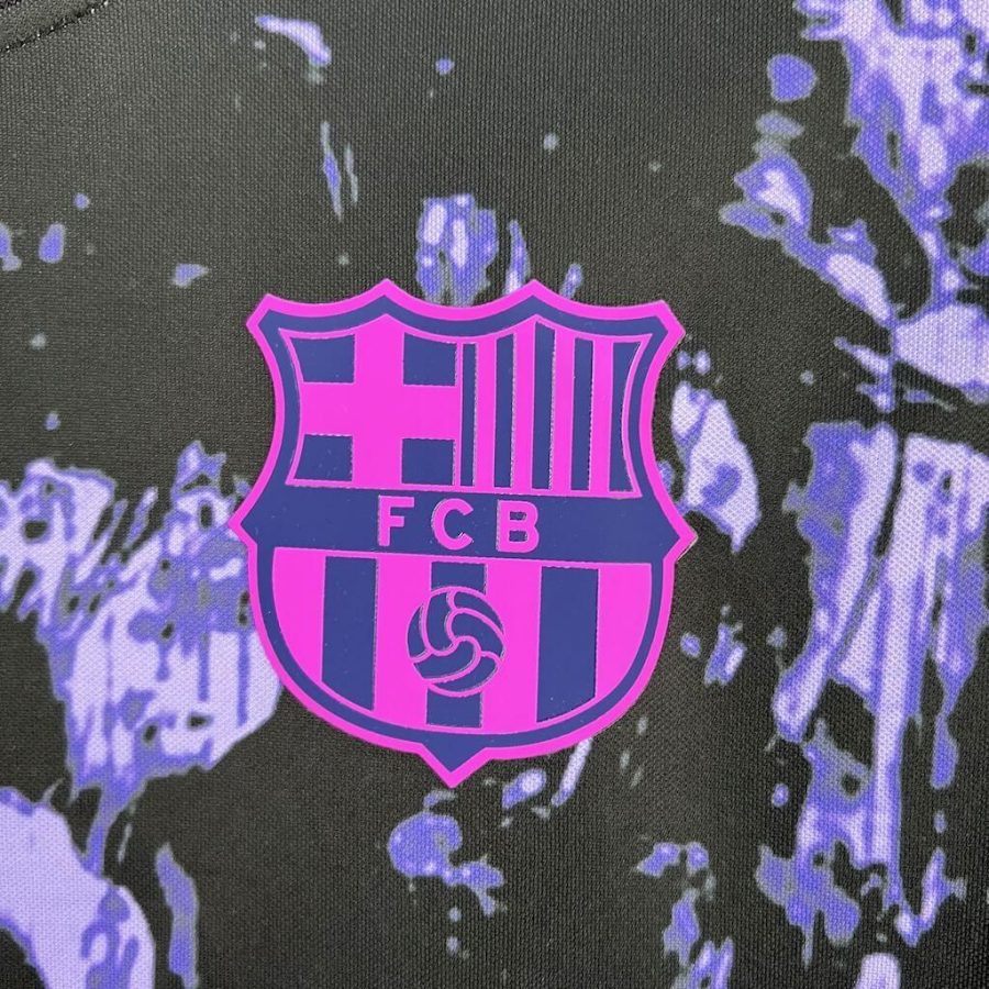 FC Barcelona pre match tröja säsongen 2025 2026 uppvärmningströja