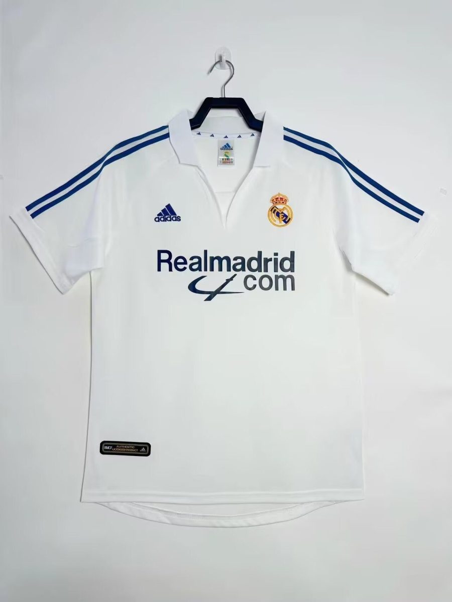 maillot-real-madrid-domicile-20012002 REAL MADRID HEMMATRÖJA 20012002
