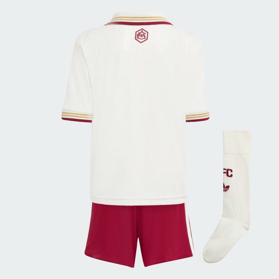 Maillot third Arsenal enfant saison 2025 2026 avec short et chaussettes