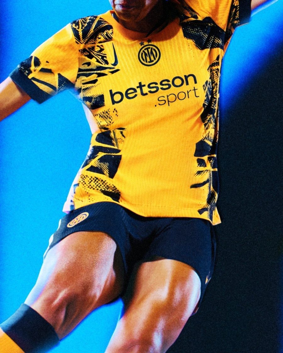 Tredjetröja Inter Milan säsong tjugotvå tjugofyra tjugotvå tjugofem bortatröja