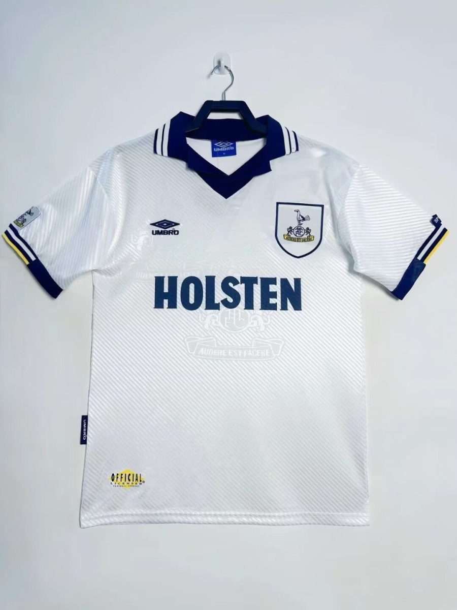 maillot-tottenham-domicile-19931994 TOTTENHAM HEMMATRÖJA 19931994