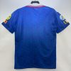 Vintage blå Les Bleus-tröja hemmaversion med emblem