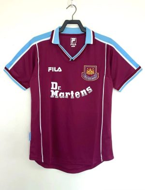 maillot-west-ham-domicile-20002001 MAILLOT WEST HAM DOMICILE 20002001
