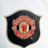 Manchester United fotbollströja röd vintage bortamodell