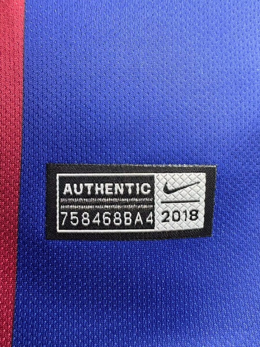 Matchtröja FC Barcelona hemma i Blaugrana-stil