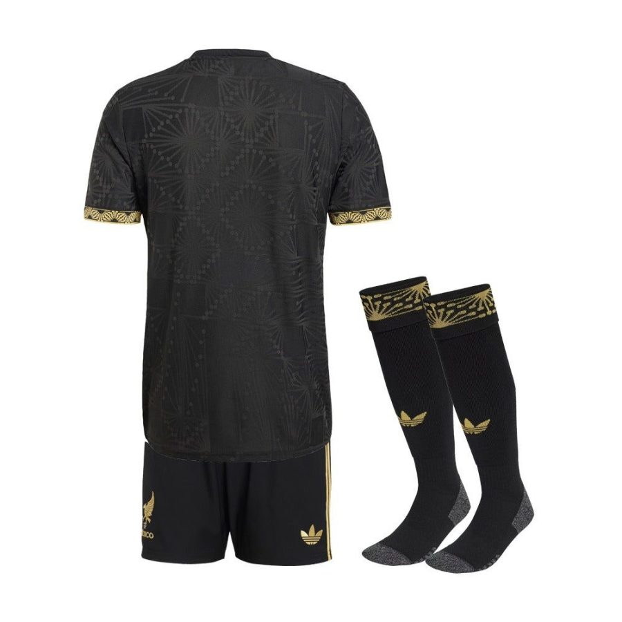 Barnställ Mexiko Gold Cup 2025 hemmatröja och shorts