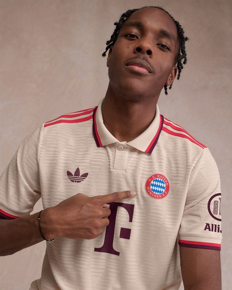 tenue-exterieure-bayern-munich-troisieme-kit-2024-2025 tenue extérieure Bayern Munich troisième kit 2024 2025