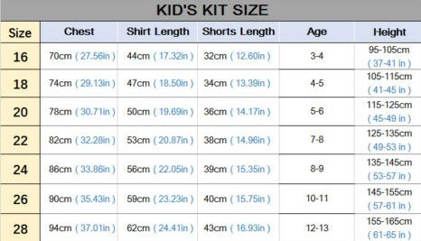 Junioreset Real Madrid hemma borta tröja och shorts fotboll