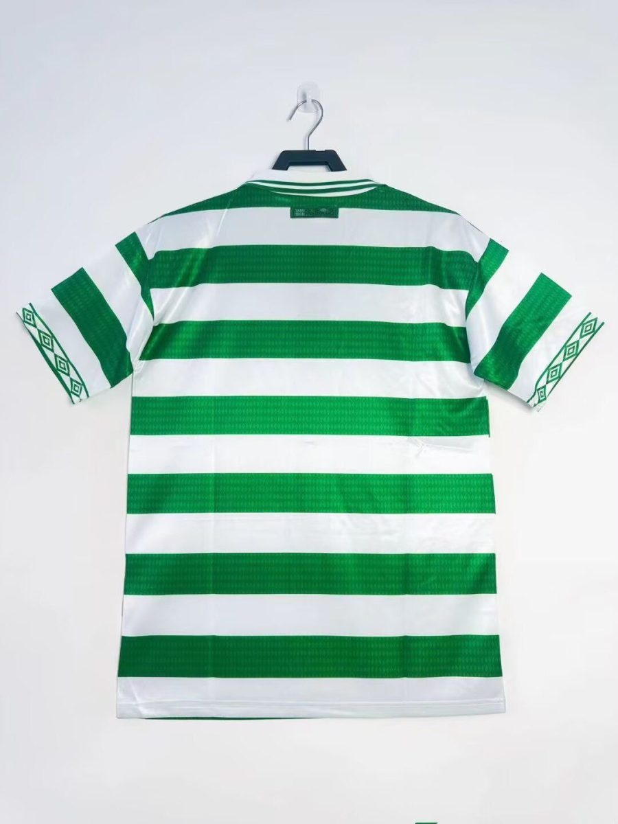 Officiell Celtic Glasgow vintage 1997 1998 hemmatröja supporter