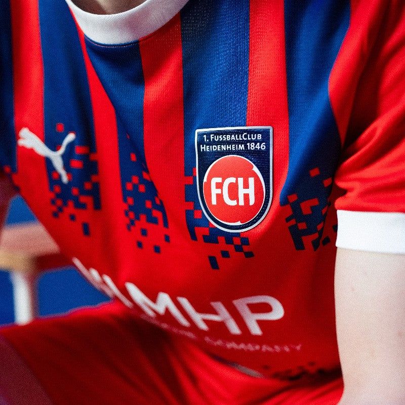 officiell matchtröja FC Heidenheim hemmatröja fotboll ny kollektion