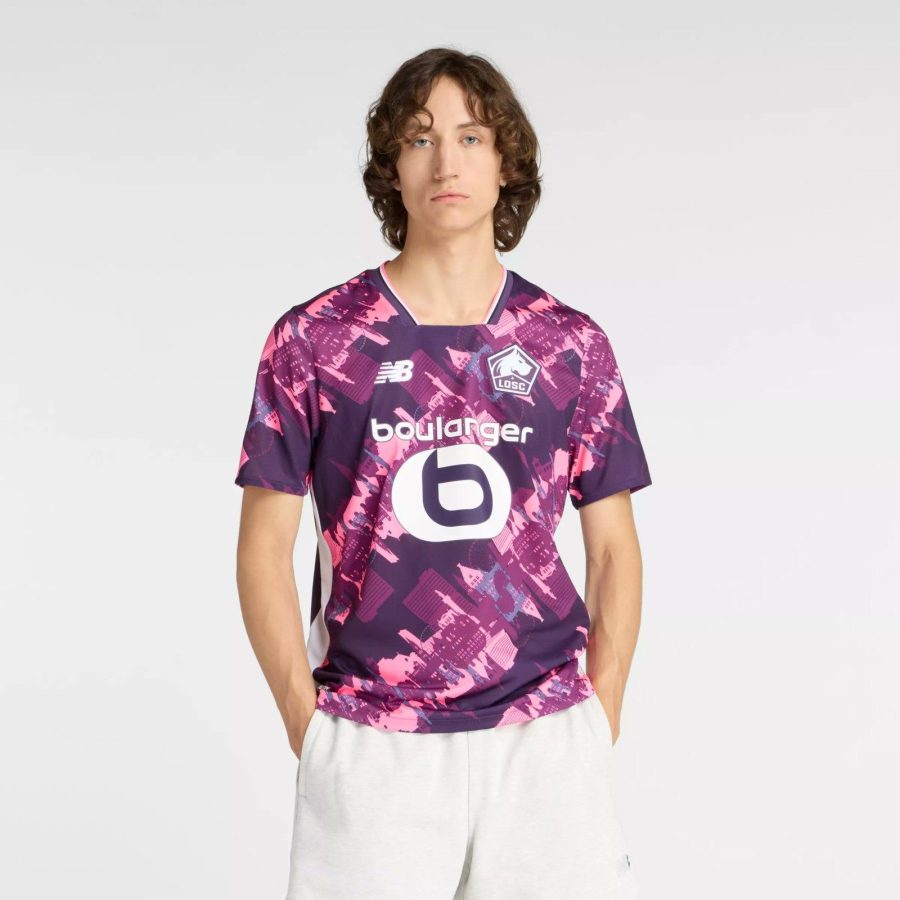 Tenue officielle Lille Olympique Sporting Club quatrième maillot 2025 2026