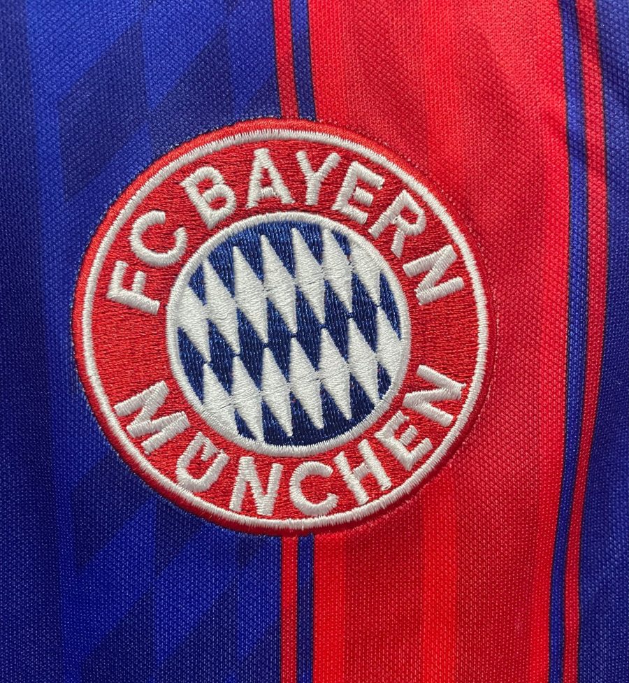 Fotbollströja Bayern München hemma samling 1995 1996