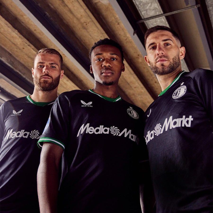 Fotbollströja Feyenoord Rotterdam bortakit 2024 2025