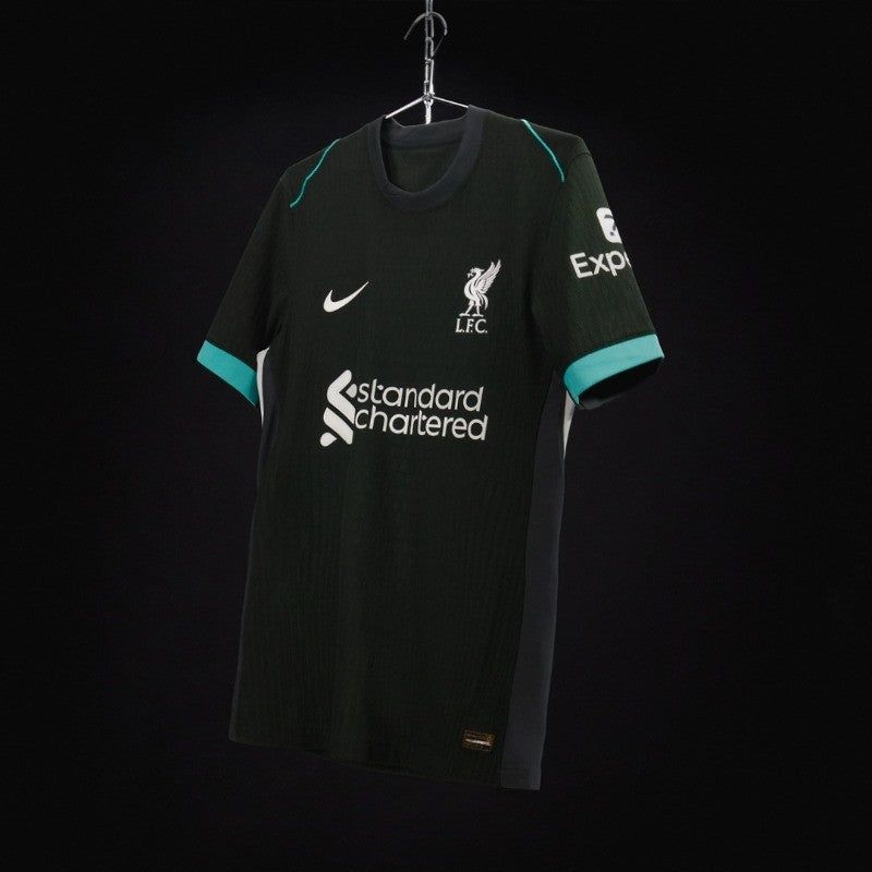 Fotbollströja Liverpool away-modell 2024 2025 för vuxen supporter