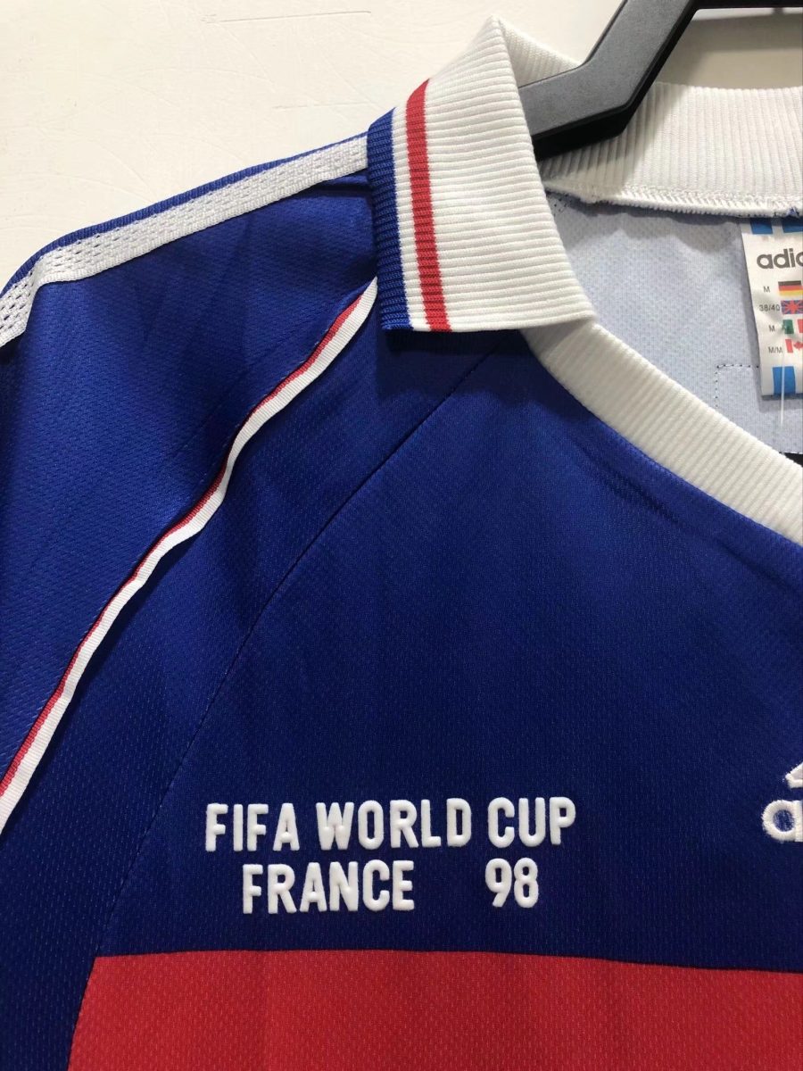 Officiell tröja för Les Bleus VM 1998 hemmaversion